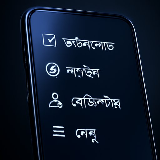 11kk অ্যাপে বাংলা মেনু নেভিগেশন
